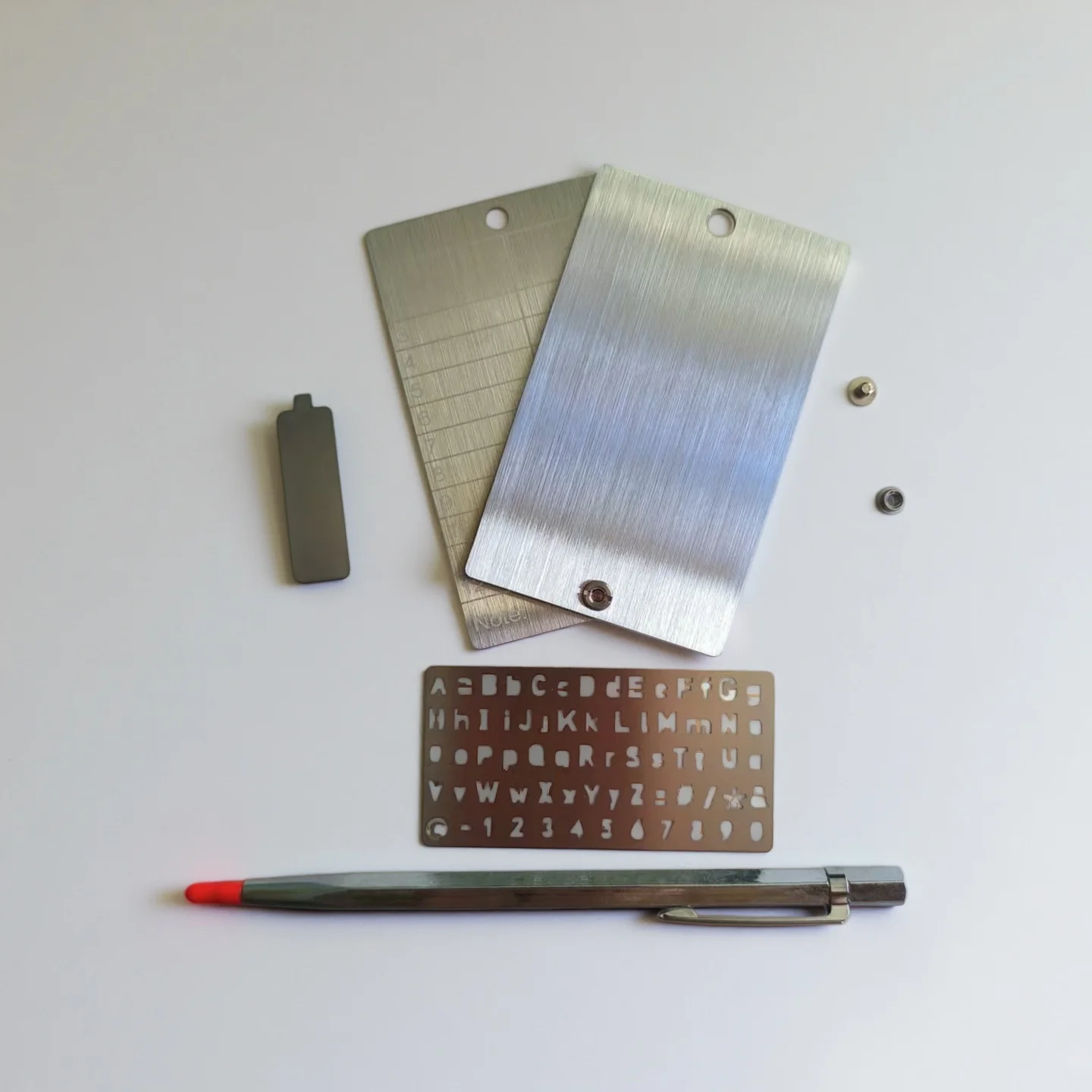 A Set of Stainless Steel Password Book Cold Wallet Suitable for Bitcoin Cryptocurrency Dogecoin Password Storage Compatible With