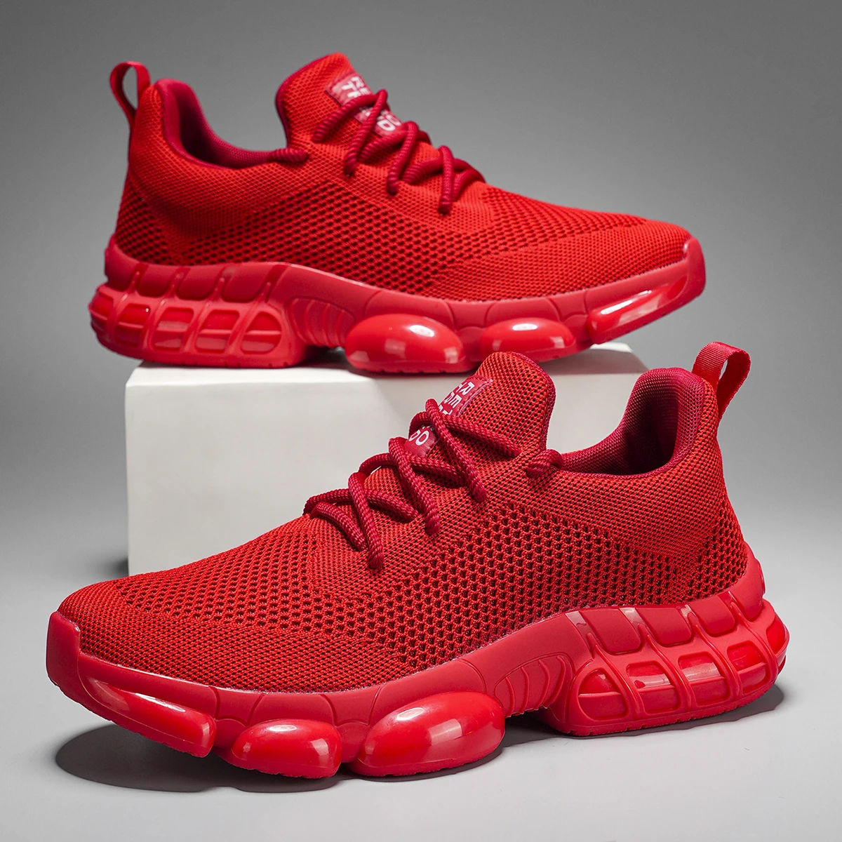 Men's Large Size Sports Shoes Outdoor Hiking Running Comfortable Casual Versatile Fashionable Training Shoes for Couples