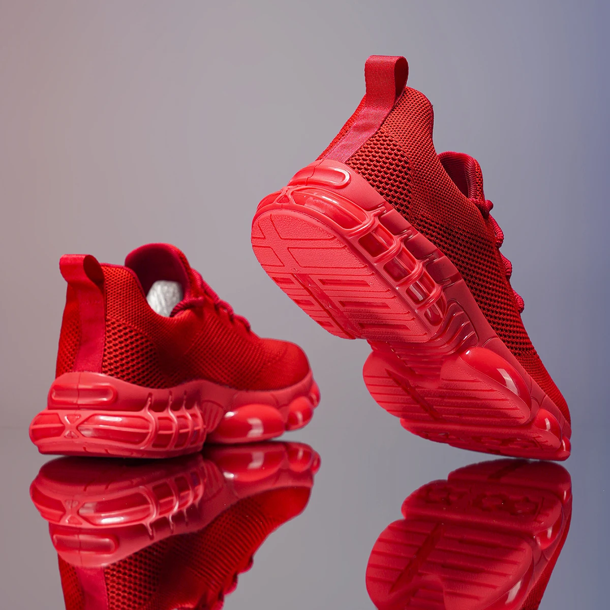 Men's Large Size Sports Shoes Outdoor Hiking Running Comfortable Casual Versatile Fashionable Training Shoes for Couples