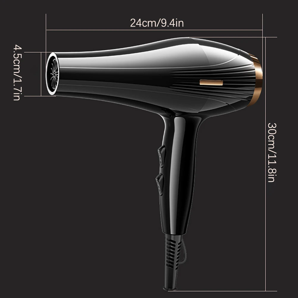 220V Hair Dryer Professional 2200W Gear Strong Power Blow Hair Dryer Brush For Hairdressing Barber Salon Tools Hair Dryer Fan