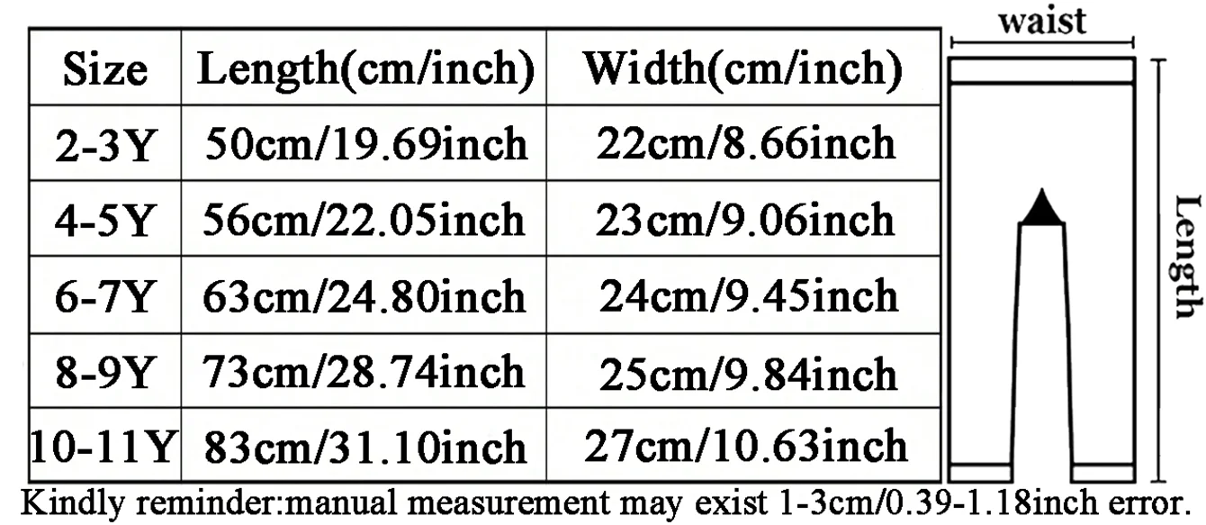 3 Pairs of Girls' Sweet Cute Printed Thin Pants, Soft and Comfortable Leggings Suitable for Girls' Daily Wear in Spring and Autumn