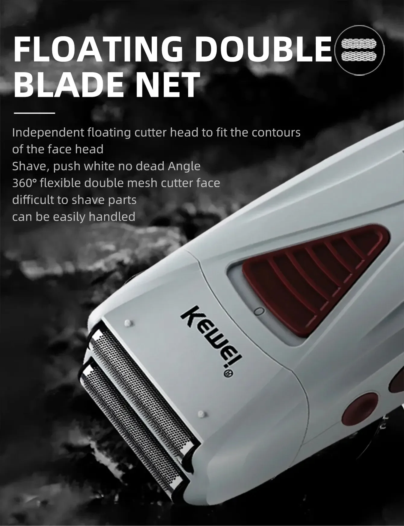 Kemei Hair Clipper Kit for Men Electric Shaver Hair Trimmer Professional Cutting Machine KM-2296 KM-3382 KM-2293 Hair Clipper