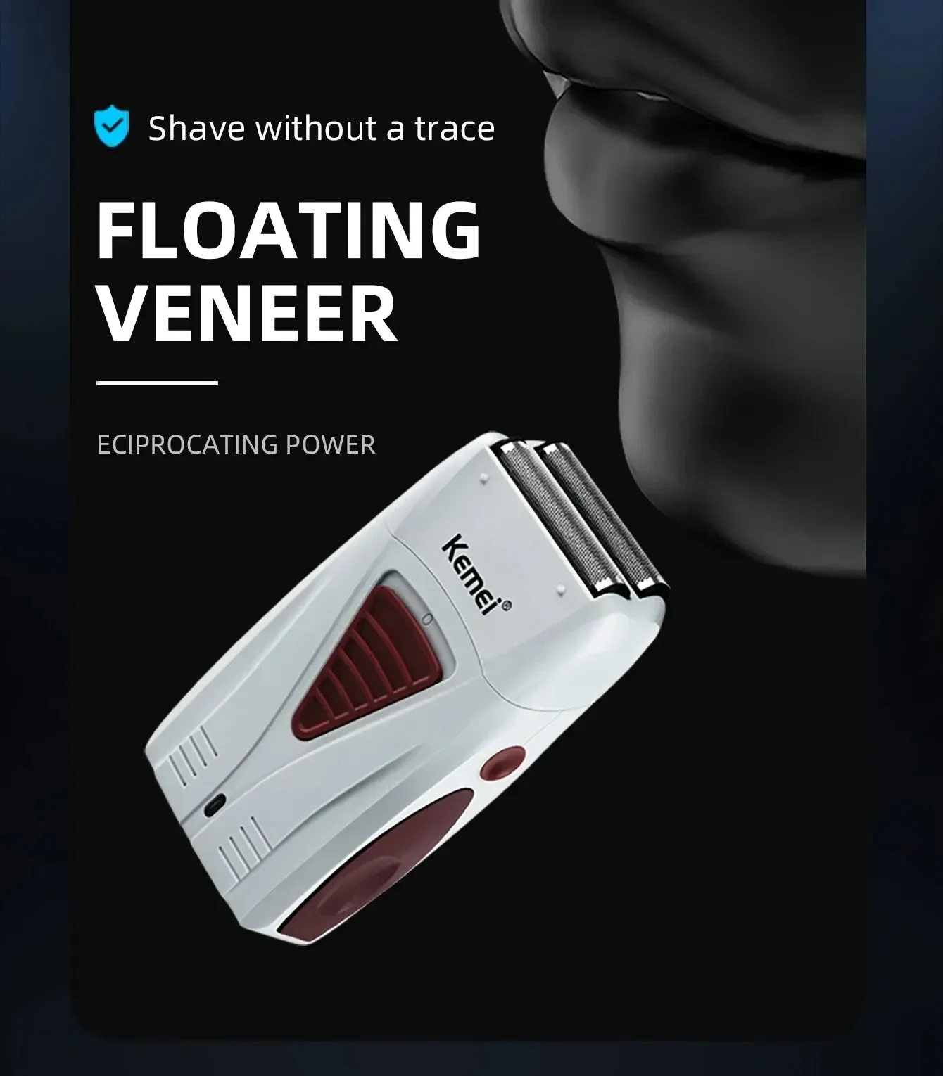 Kemei Hair Clipper Kit for Men Electric Shaver Hair Trimmer Professional Cutting Machine KM-2296 KM-3382 KM-2293 Hair Clipper