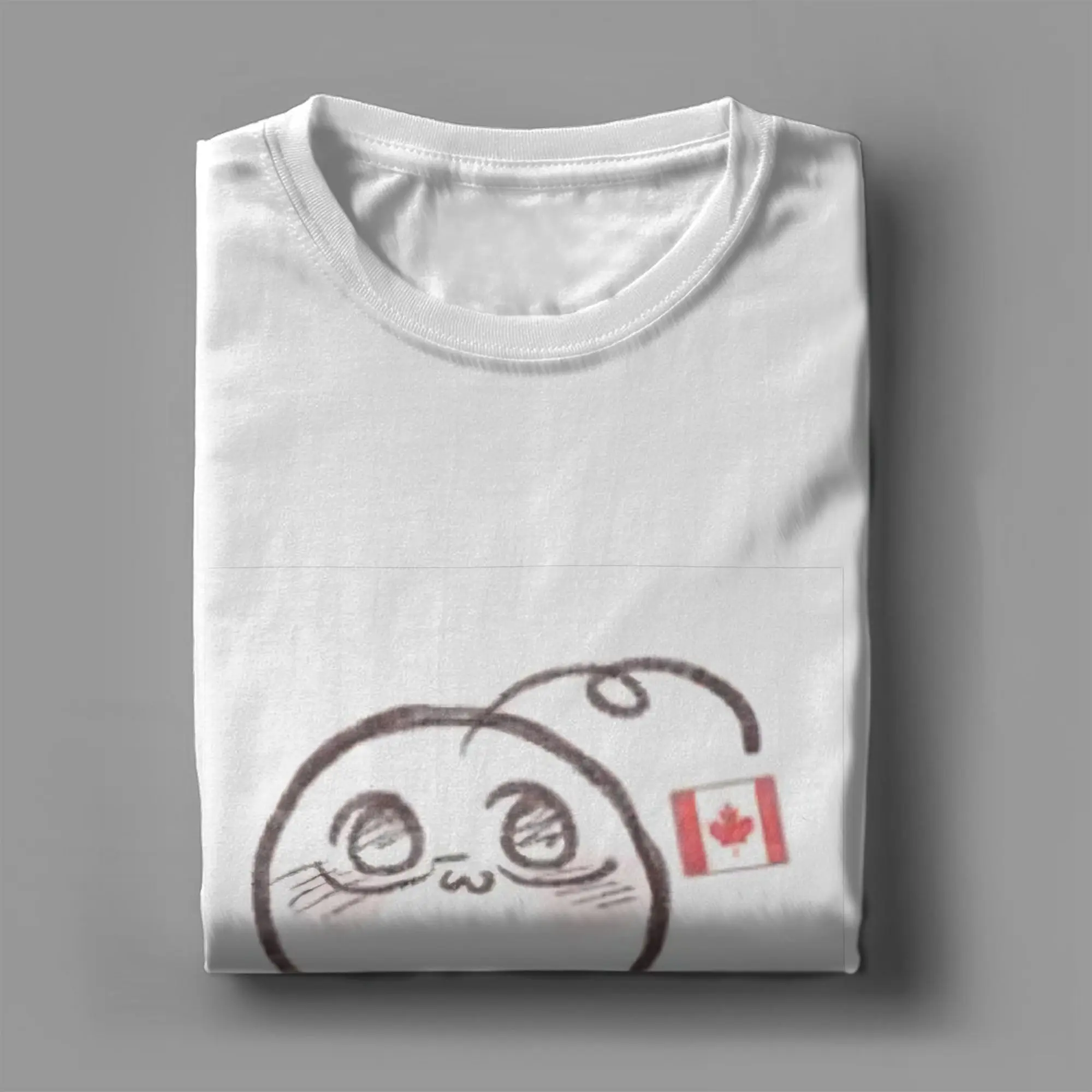 Couple T Shirt Hetalia Canada Mochi T Shirts Hipster Summer Tee Shirt Aesthetic Pure Cotton Clothes Plus Size