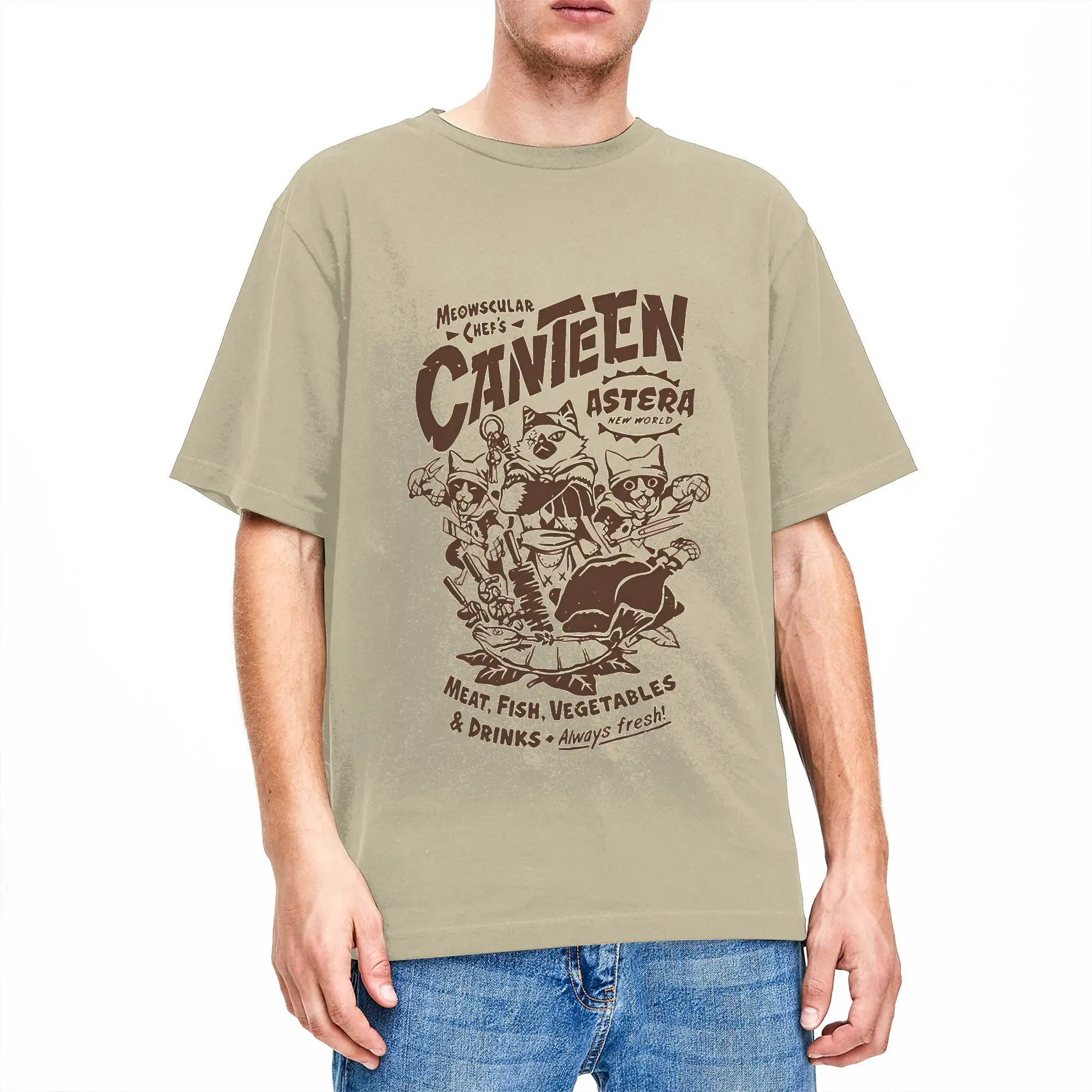 Monster Hunter T-Shirt Summer Fashion T-Shirts Cotton O Neck 4XL 5XL 6XL Top Tees Short-Sleeve Funny Tshirt