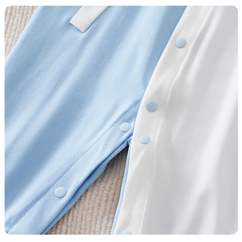 Baby Boy Romper Long Sleeve Tiger Letter T Embroidery Jumpsuit Newborn Baseball Style Casual Clothes 0-18M