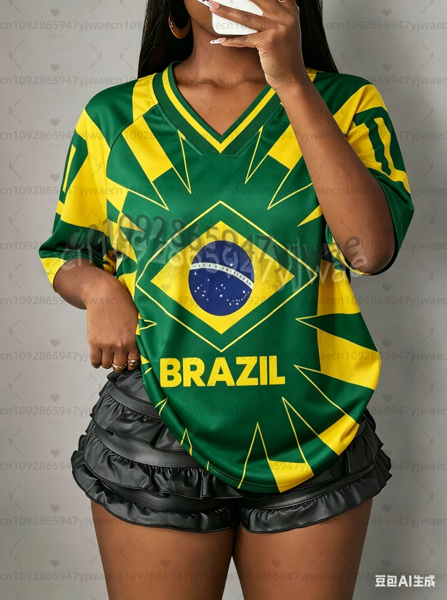 Brasil Flag Football Jersey Women Men Sports T-Shirts Brasil Flag Street Plus Size Soccer Jerseys Unisex Casual Graphic T Shirts