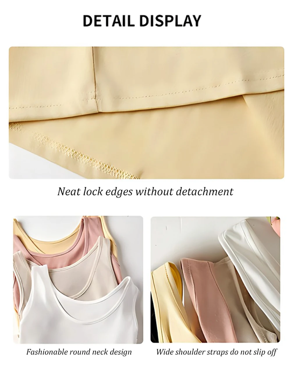 Female New Korean Loose Camisole Soft Summer All-Match Tank Top Casual Bottom Sleeveless Streetwear Sport Breathable Outerwear