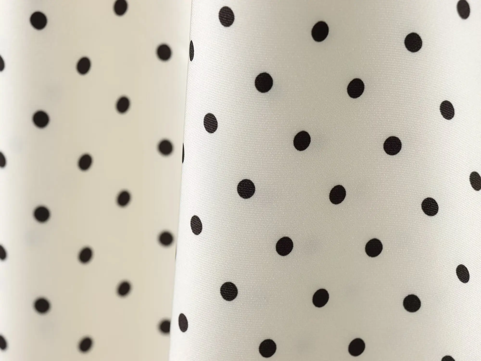 Women White Vintage Polka Dot Satin Skirts Spring Summer New High Waist Casual Mid Length Skirts Lady Elegant Party Skirts