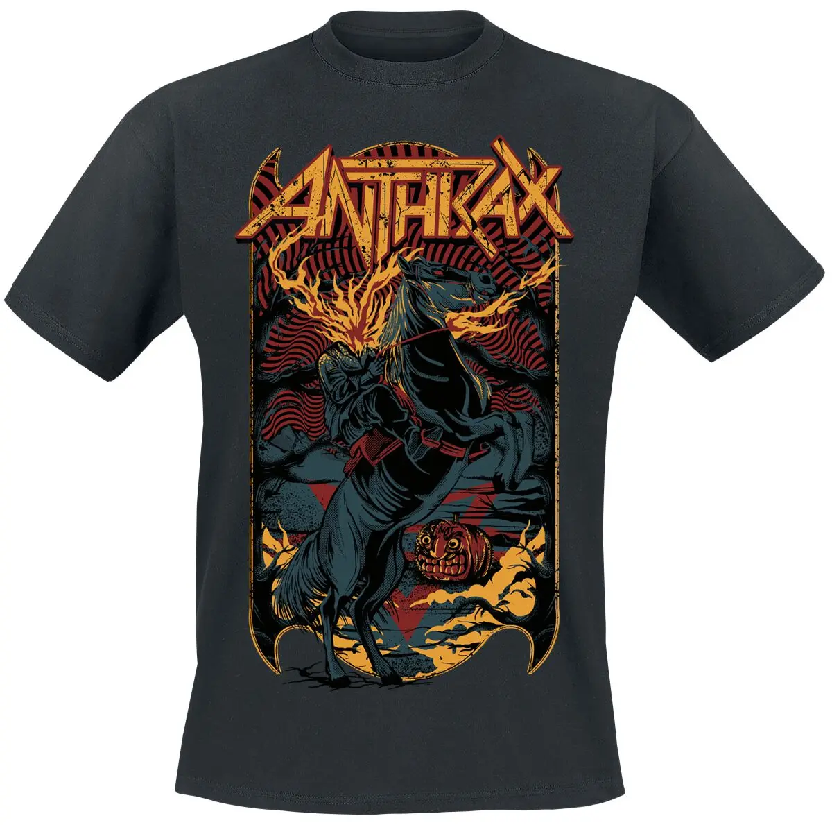2026 Anthrax T-Shirt Men Women Metal Rock Band Graphic Tee 100% Cotton Summer Streetwear Top