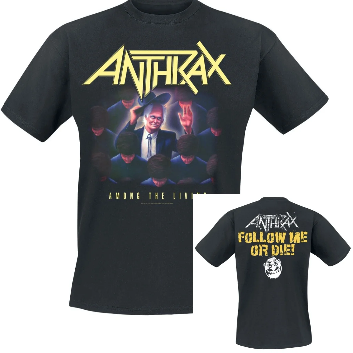 2026 Anthrax T-Shirt Men Women Metal Rock Band Graphic Tee 100% Cotton Summer Streetwear Top