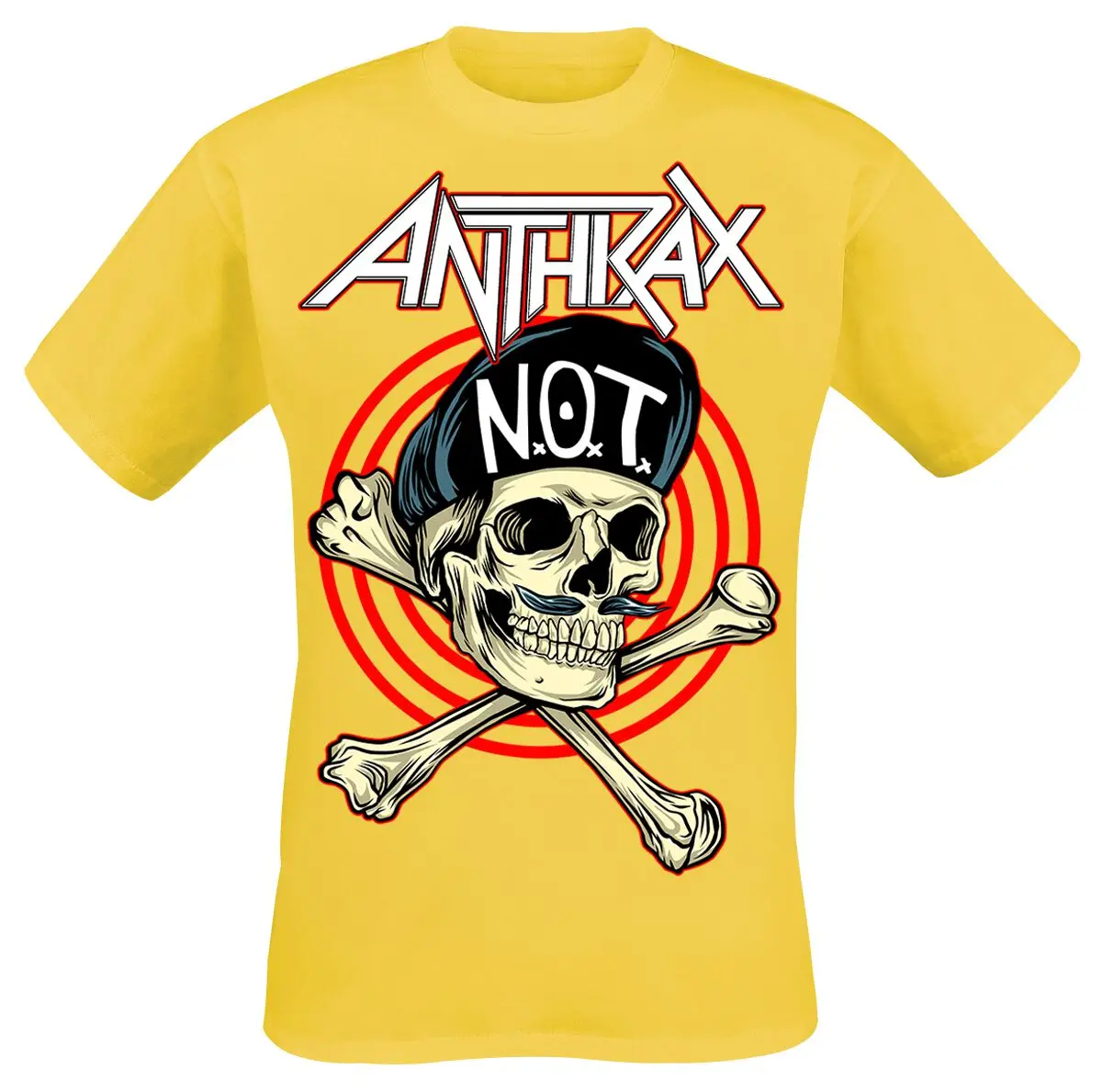2026 Anthrax T-Shirt Men Women Metal Rock Band Graphic Tee 100% Cotton Summer Streetwear Top