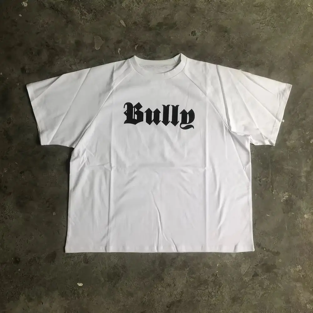 Y2k Hip Pop Frog Drift BULLY KANYE WEST Fashion Best Quality Streetwear Tee Casual Loose T Shirt Oversize Print Tops Unisex