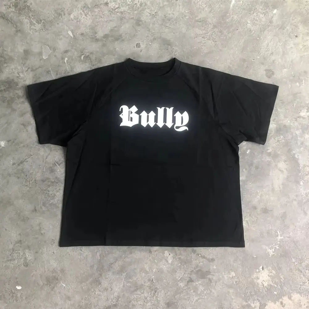 Y2k Hip Pop Frog Drift BULLY KANYE WEST Fashion Best Quality Streetwear Tee Casual Loose T Shirt Oversize Print Tops Unisex