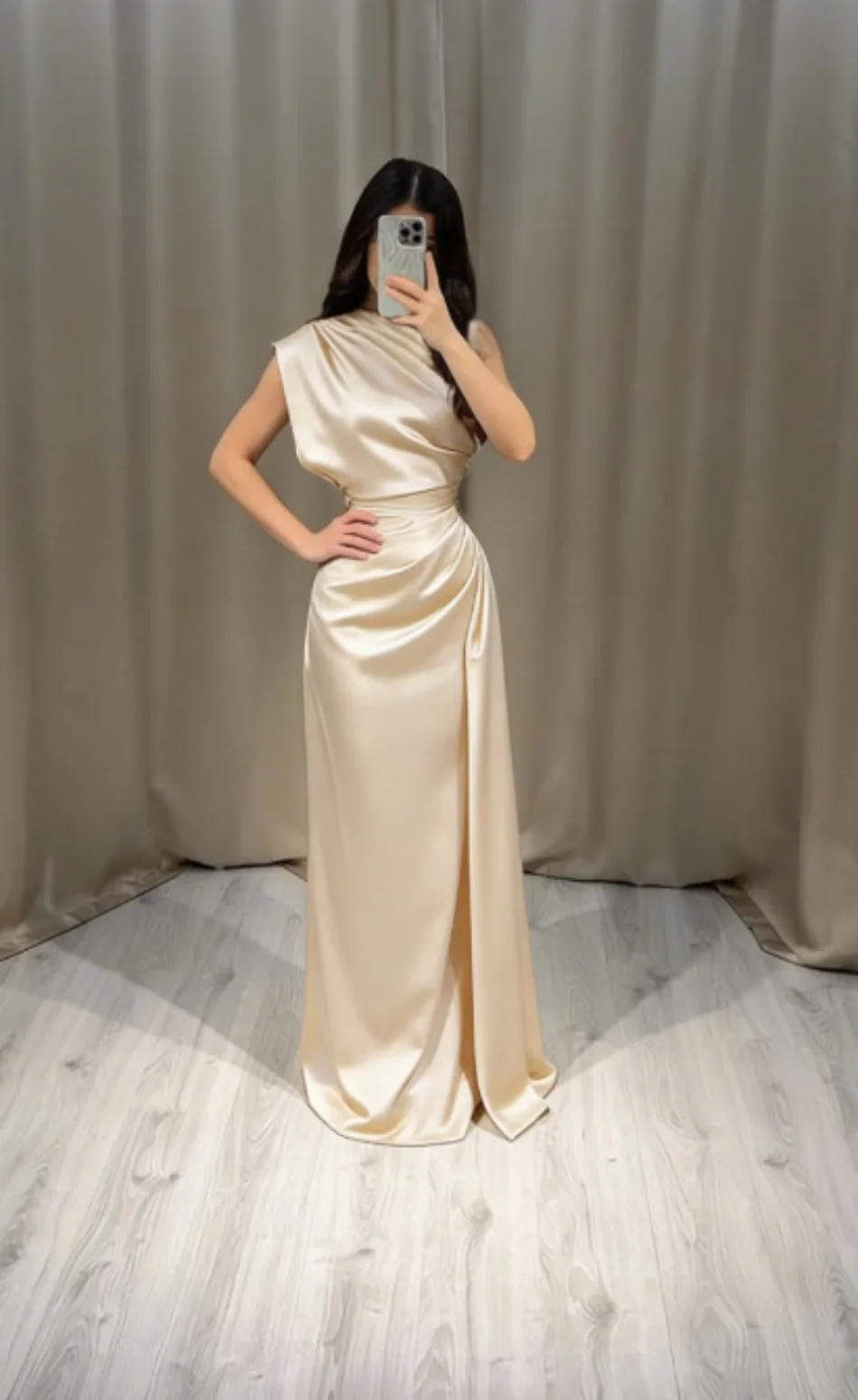 Summer New ElegantSatin Patchwork Maxi Dress Women Sleeveless Ruched Slim Long Dresses Wedding Guest Evening Party Robes