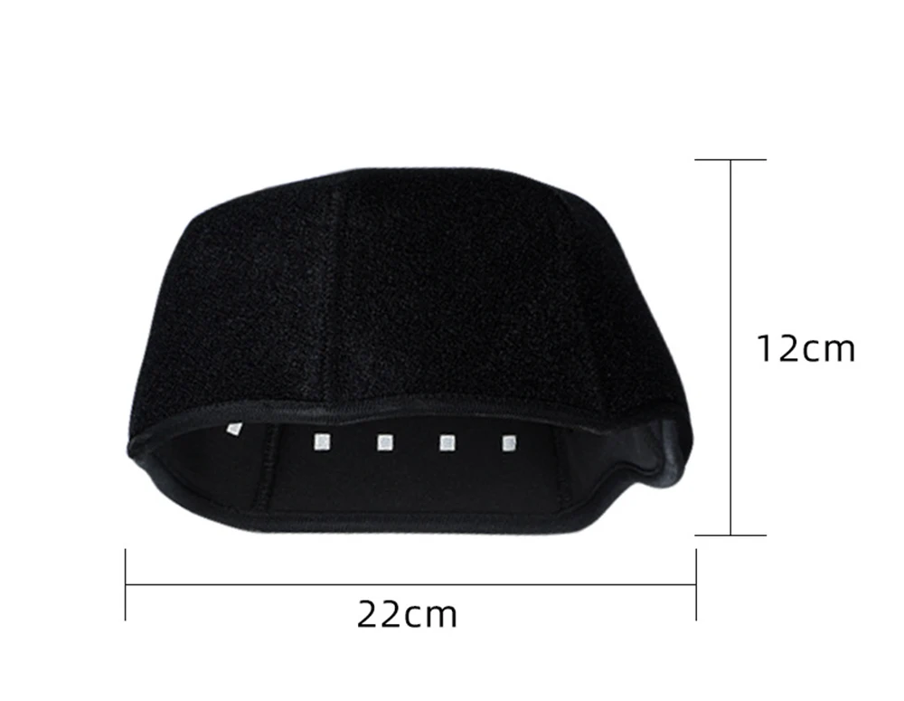 660nm 850nm Near Infrared LED Red Light Therapy Hat Device for Hair Growth Cap Prevant Loss Head Relaxation Relief Scalp