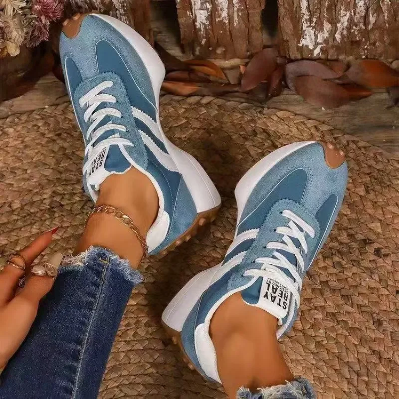 Women's Retro Sneakers Casual Running Shoes Fashion Walking Shoes Lightweight Athletic Tennis Shoes for Ladies