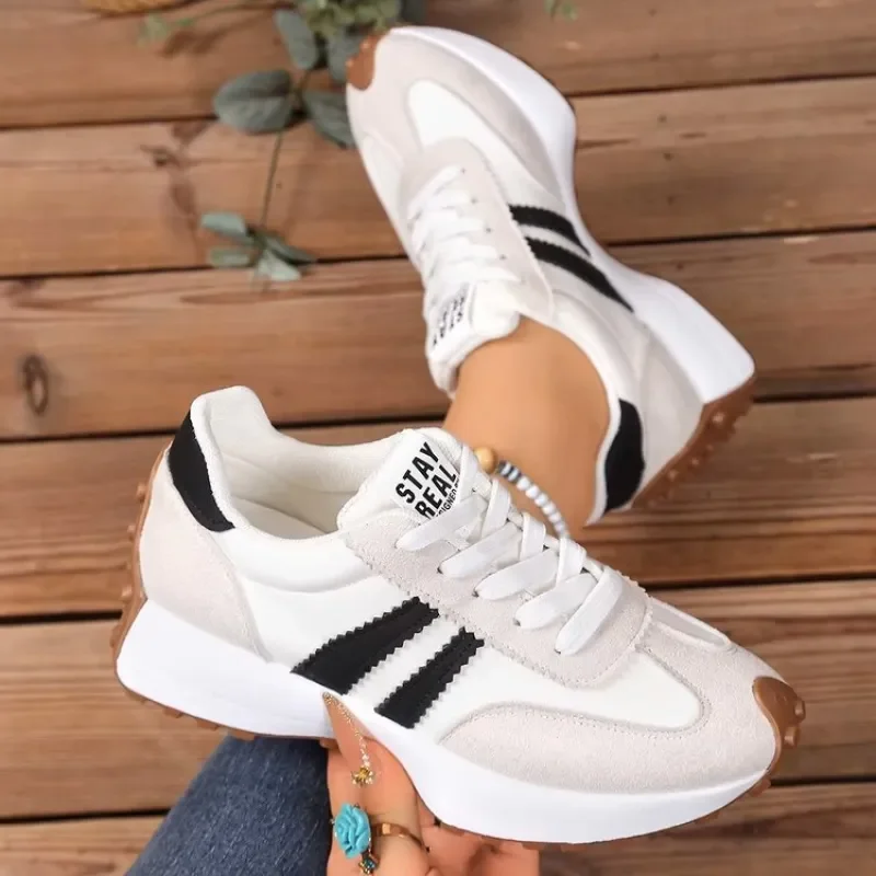 Women's Retro Sneakers Casual Running Shoes Fashion Walking Shoes Lightweight Athletic Tennis Shoes for Ladies