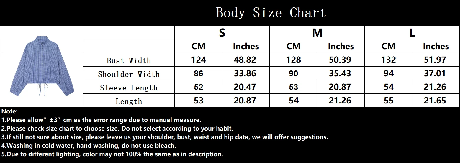 KONDALA Women Casual Trendy Plaid Shirts Turtleneck Single Breasted Blouse New Fashion 2026 Spring Summer Holiday Sporty Blouse