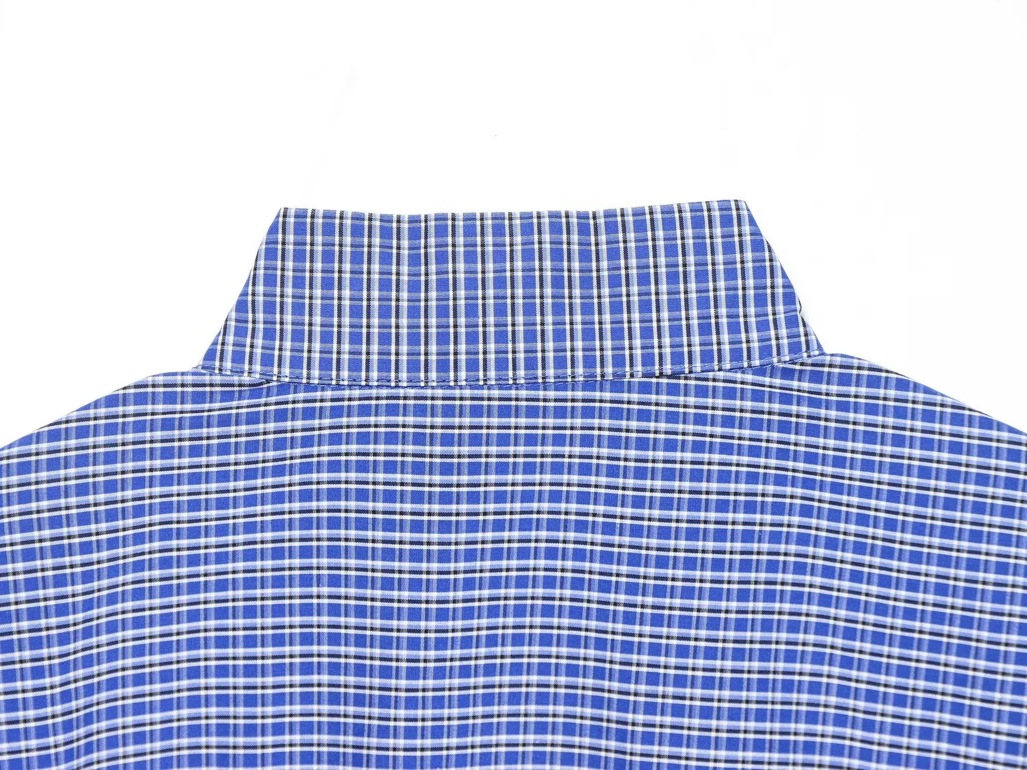 KONDALA Women Casual Trendy Plaid Shirts Turtleneck Single Breasted Blouse New Fashion 2026 Spring Summer Holiday Sporty Blouse