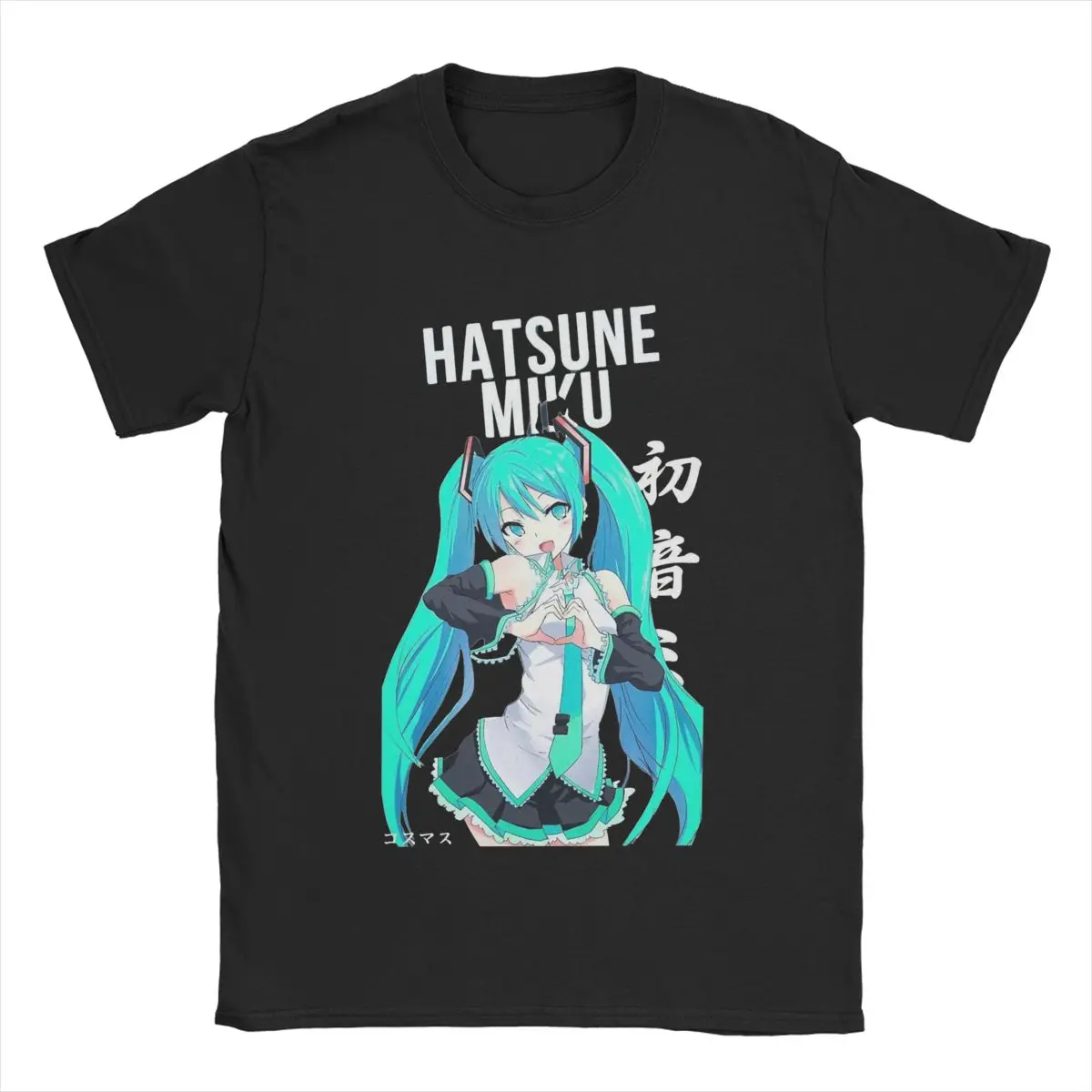 Hatsune Miku The Sound of The Future Anime Printed T-shirt Summer Men's and Women's Trendy Loose Casual Short Sleeve 2026 New