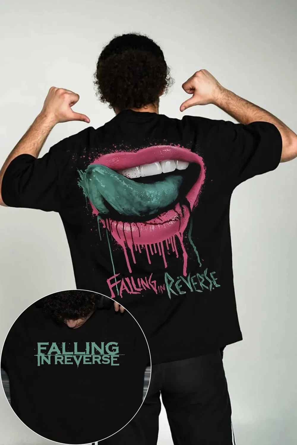 Hot Sale 2026 Falling in Reverse Band TShirt Mens Womens Cotton Tees Summer Casual Short Sleeve Round Neck Clothing Loose Trend