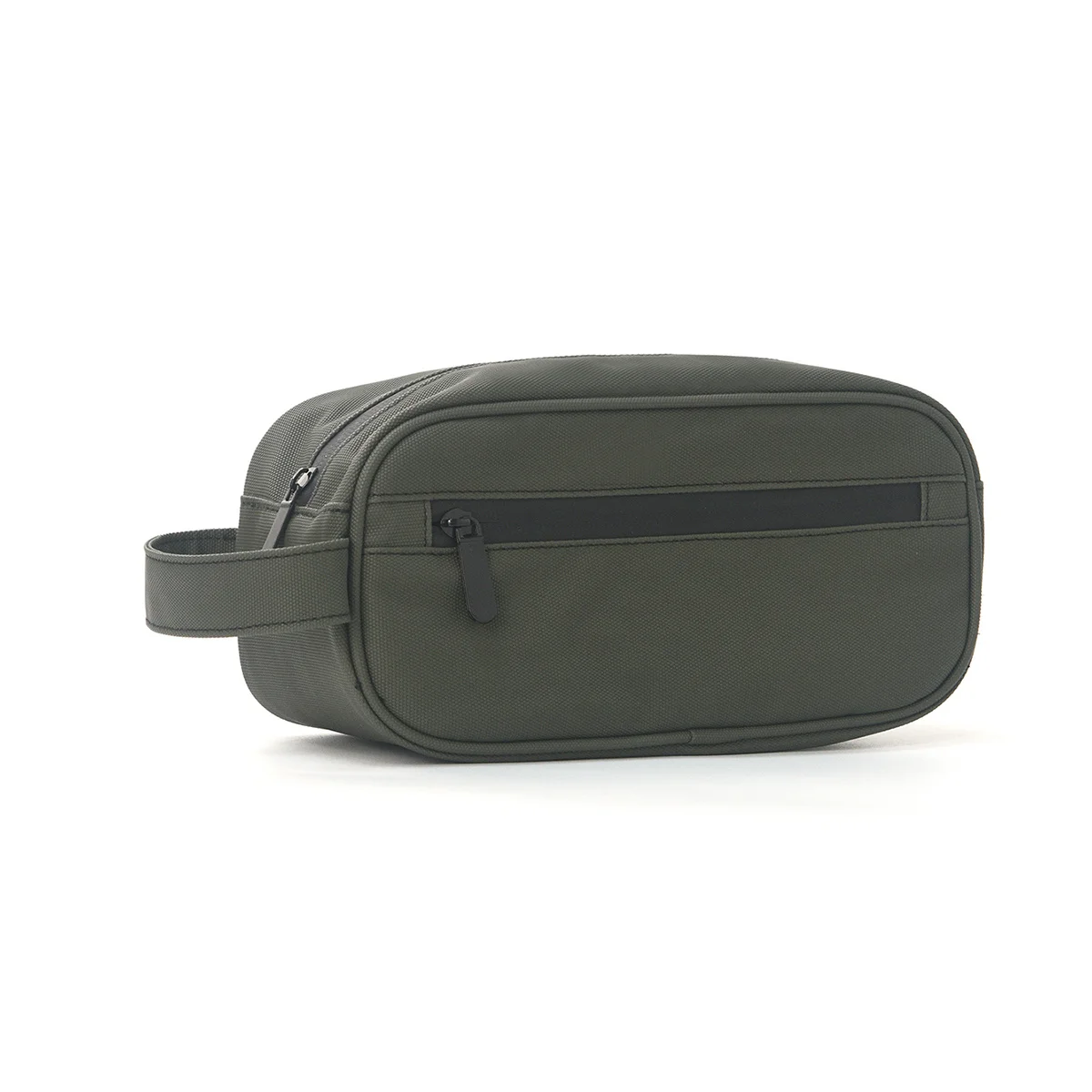 Retro Men'S Toiletry Bag Sports Faux Leather Large Capacity Storage Bag Business Trip Travel Cosmetic Bag Handbag Makeup Bag