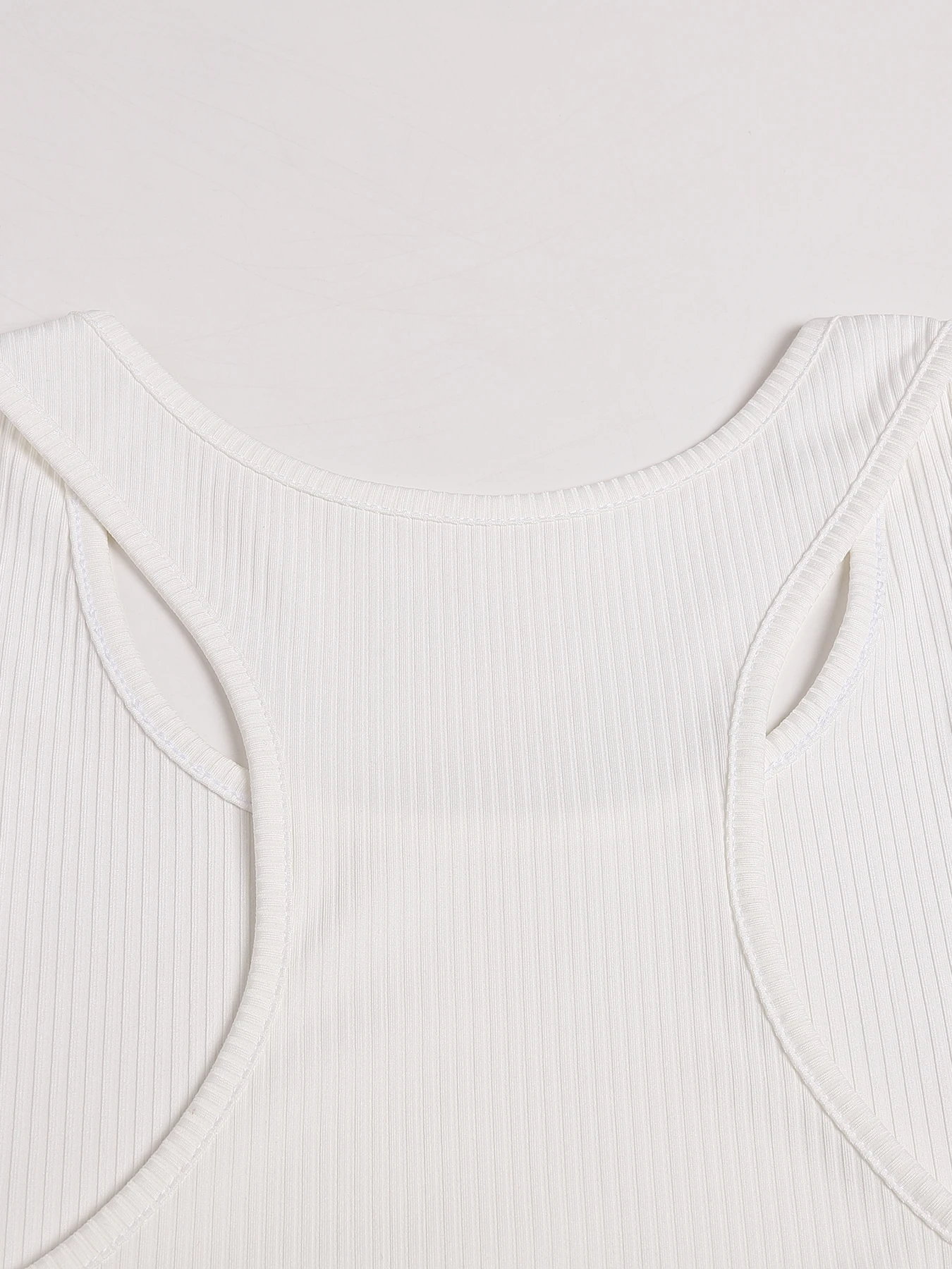 New Fitness Sports Tank Top Men's Sleeveless Summer Knitted Vertical Striped Casual Slimming Men's Sports Tank Top