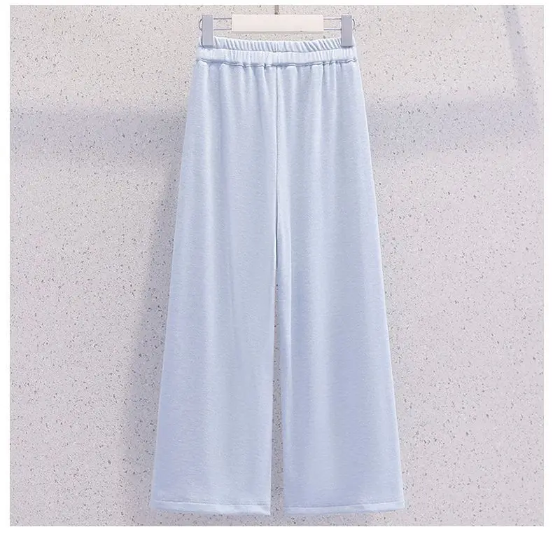 Summer Teenage Girls Clothes Set Children O-Neck Tshirt and Casual Pants Suit Student School Short Sleeve Top Bottom Outfits