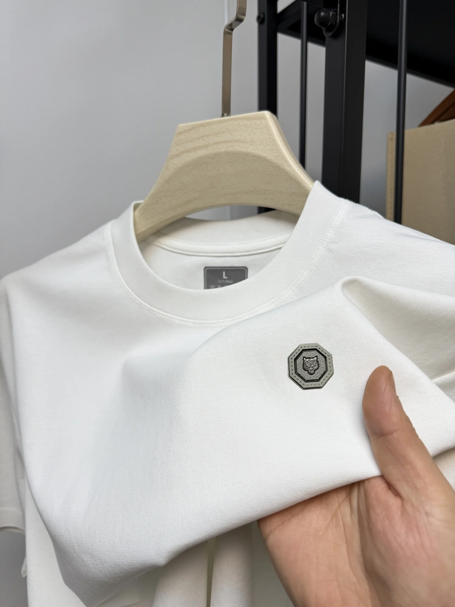 Summer Men's Boutique Printed T-Shirt Anti Wrinkle Comfortable Breathable Casual Short-Sleeved Daily Business Sports Top