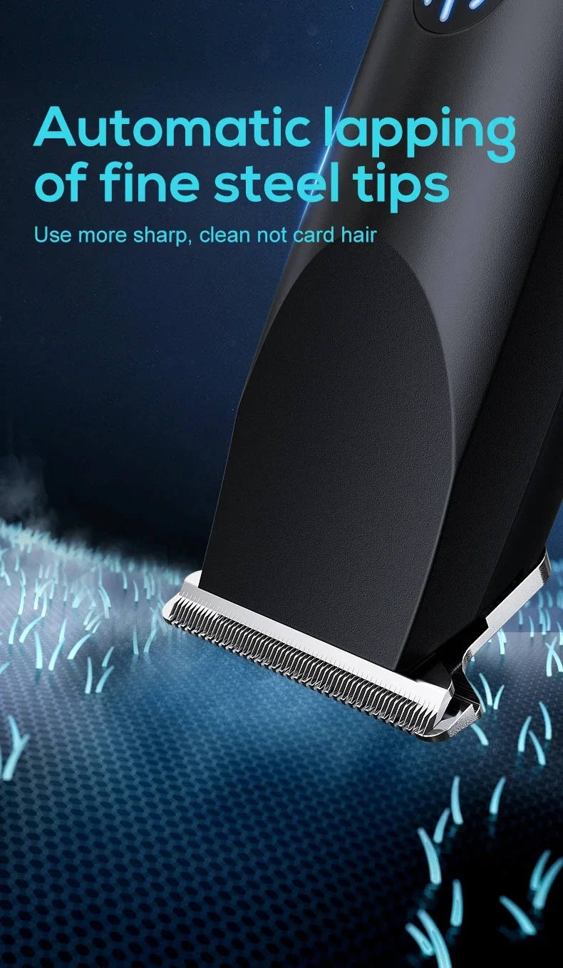 2026 Best-Selling Electric Hair Clipper With Adjustable Cutter Head, USB Charging Design For Trimming Hair And Beard, Cordless B