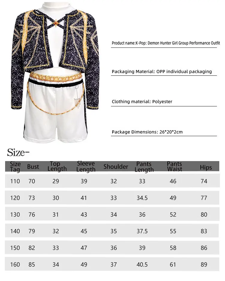 Kids Pop Music Singer Role Play 3 Pieces Clothing Set Korean Style Costume Stage Performance Girls Team Uniform Vest+Coat+Pants