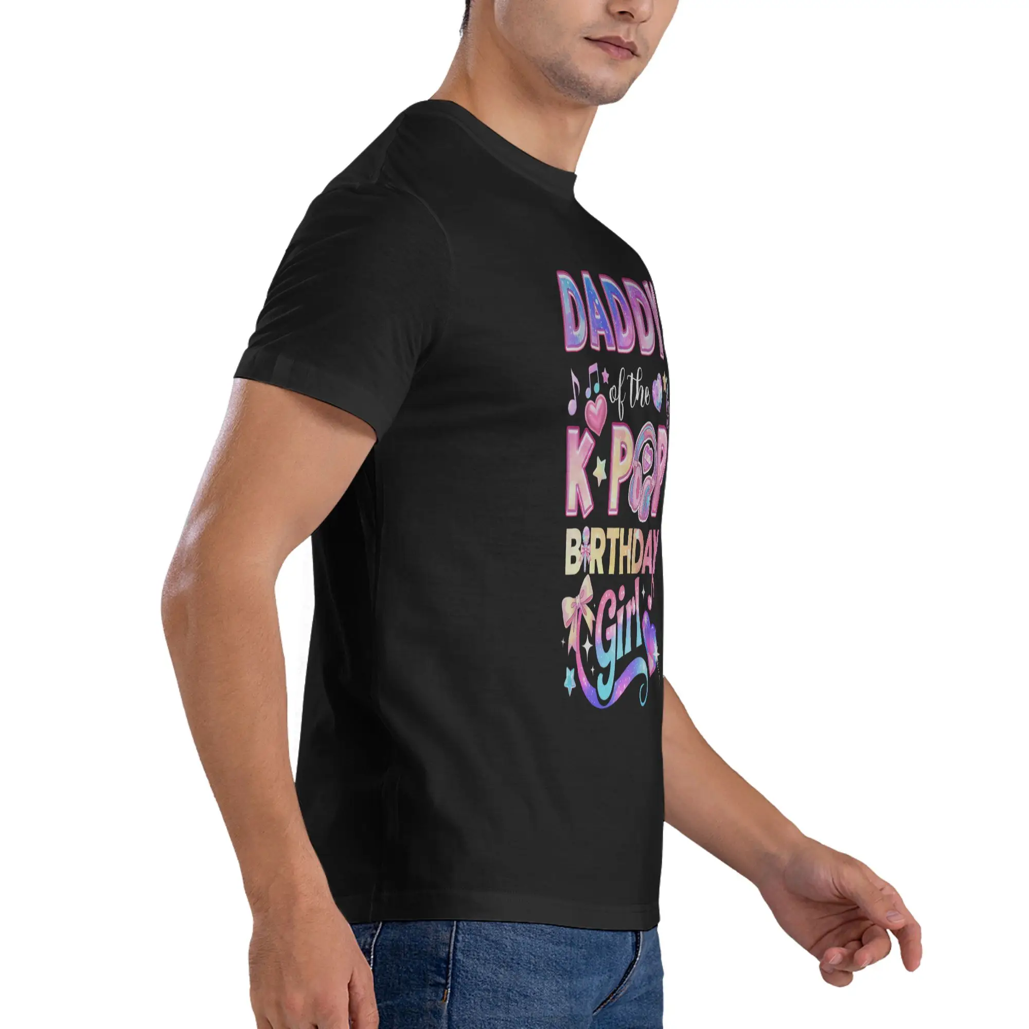 1 Piece KPop Girls Graphic Funny 100% Cotton T-Shirt KPop Birthday Gift Tees Tops For Men