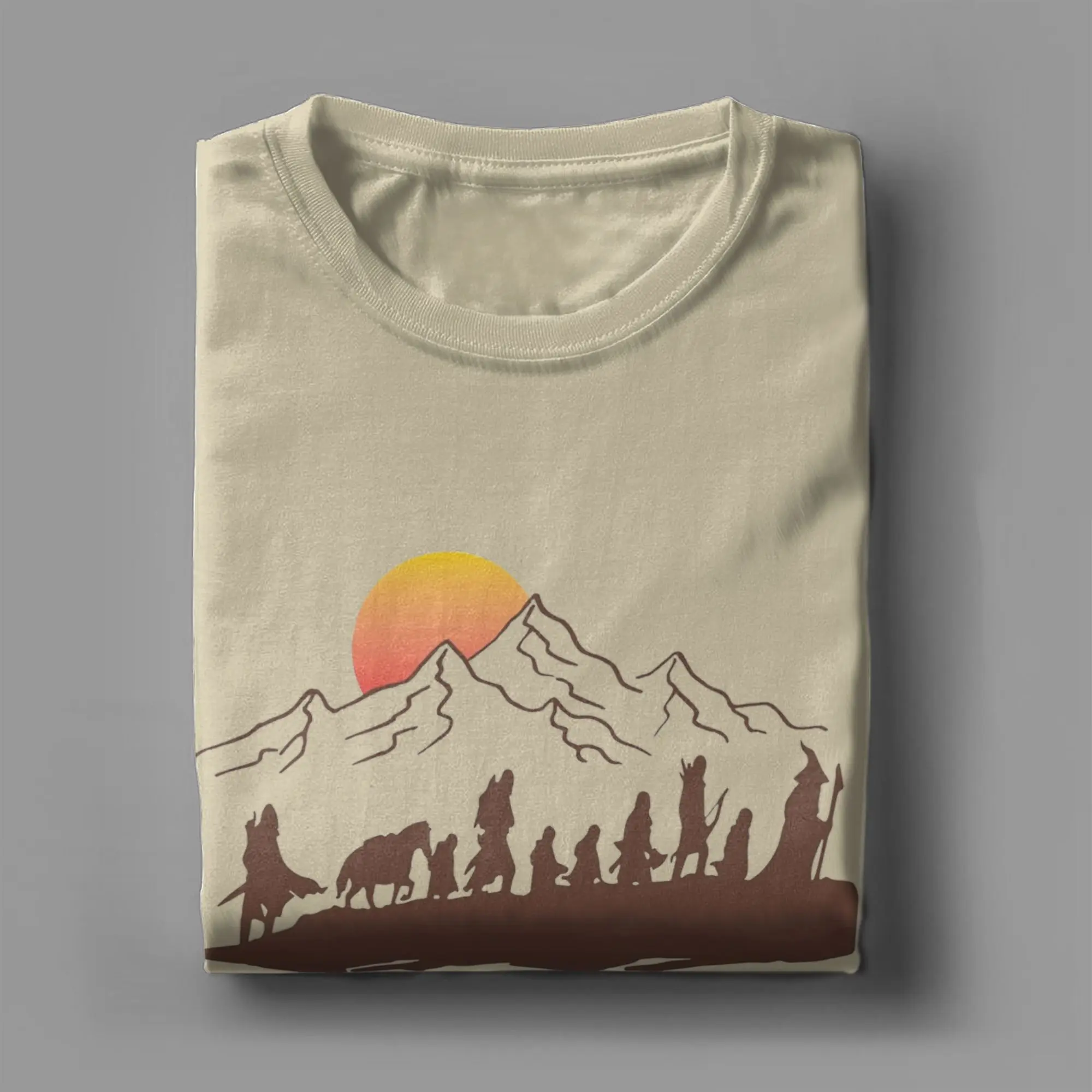 The Fellowship L-Lords Of The R-Rings Women T Shirts Pure Funny T-Shirts Round Neck Tee Shirt Short Sleeve Clothes Summer