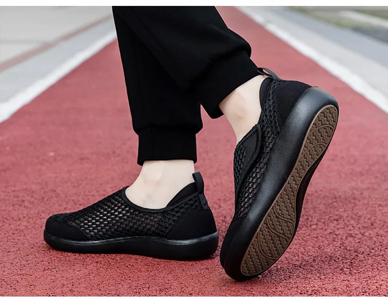 Popular Casual Men's Orthopedics Wide Feet Swollen Shoes Thumb Eversion Adjusting Soft Comfortable Diabetic Shoes Walking Shoes