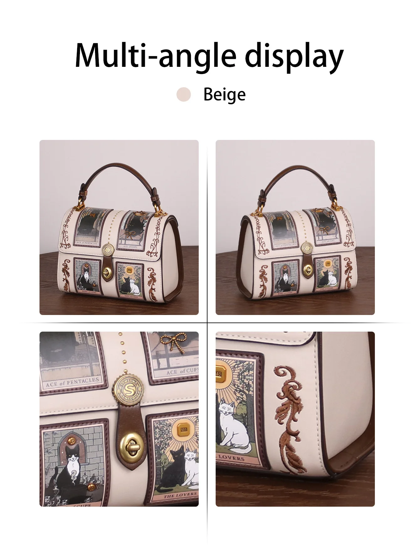 2026 Autumn and Winter New Niche Design High-End Handbag Retro Light Luxury Heavy Industry Boston Women's Pillow Small Square Ba