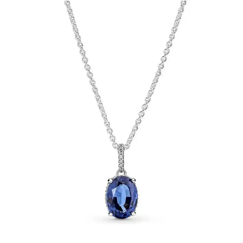 Sparkling Snowflake Pendant Necklace S925 Pure Silver Bow Chain Suitable For DIY Beads Necklace For Women's Birthday Gifts