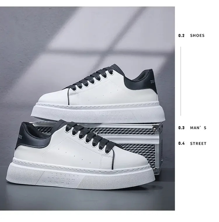New Men's Sneakers Fashion Trend Woman Casual Shoes Thick Soled Increased Comfort Soft Soled Running Shoes Zapatos Para Hombres