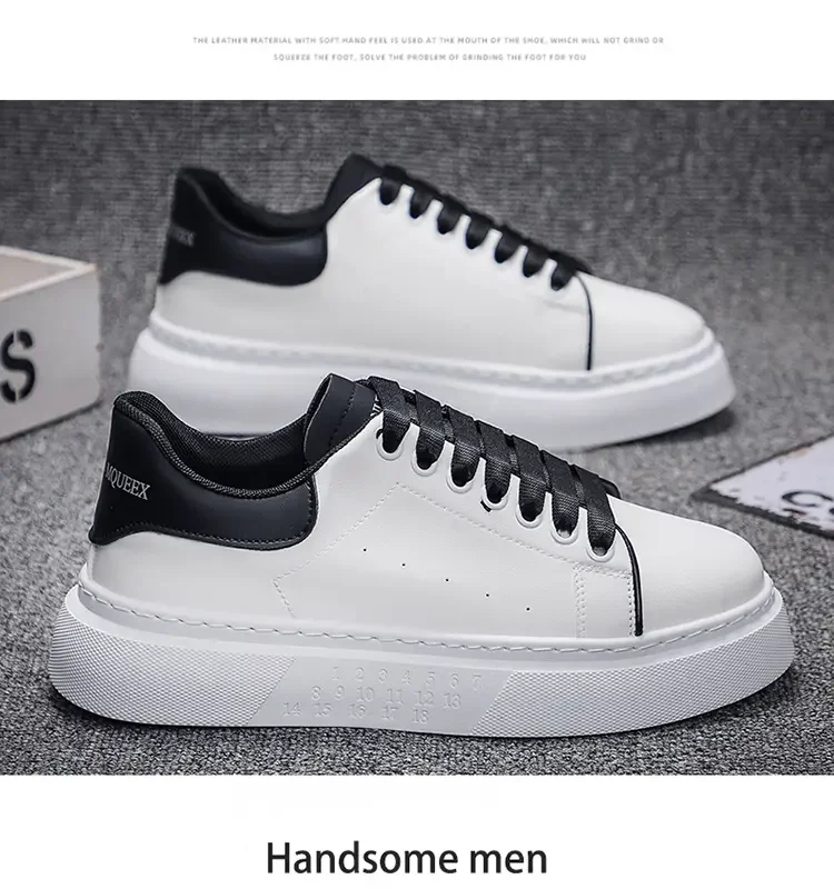 New Men's Sneakers Fashion Trend Woman Casual Shoes Thick Soled Increased Comfort Soft Soled Running Shoes Zapatos Para Hombres