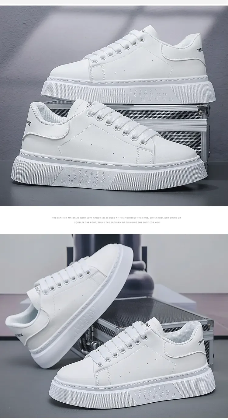 New Men's Sneakers Fashion Trend Woman Casual Shoes Thick Soled Increased Comfort Soft Soled Running Shoes Zapatos Para Hombres