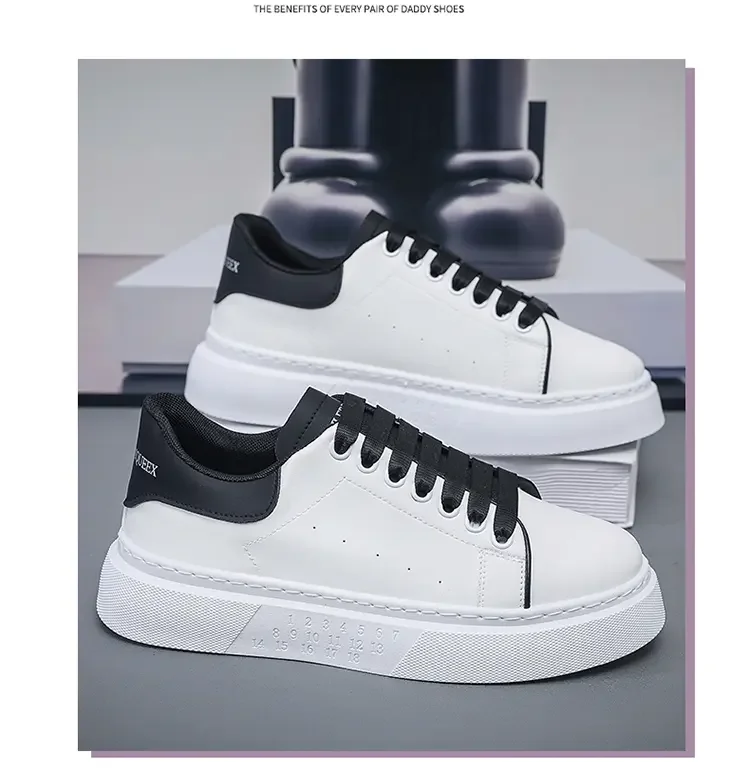 New Men's Sneakers Fashion Trend Woman Casual Shoes Thick Soled Increased Comfort Soft Soled Running Shoes Zapatos Para Hombres
