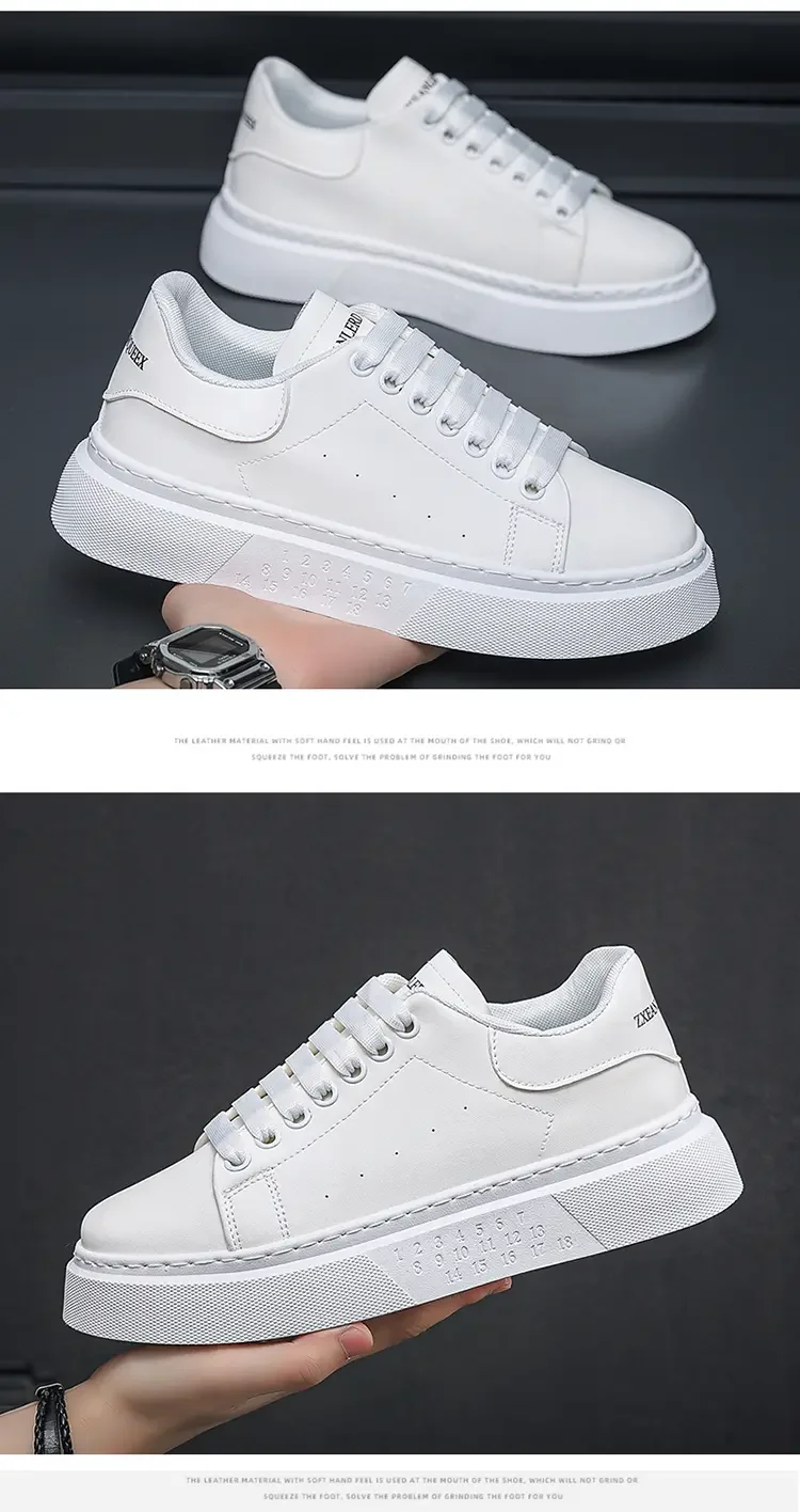 New Men's Sneakers Fashion Trend Woman Casual Shoes Thick Soled Increased Comfort Soft Soled Running Shoes Zapatos Para Hombres