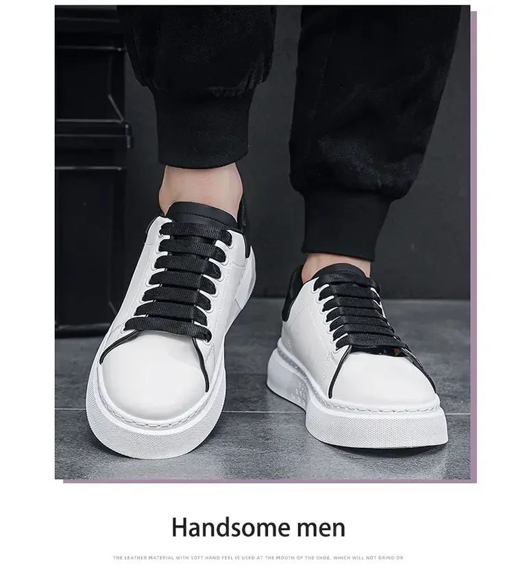 New Men's Sneakers Fashion Trend Woman Casual Shoes Thick Soled Increased Comfort Soft Soled Running Shoes Zapatos Para Hombres