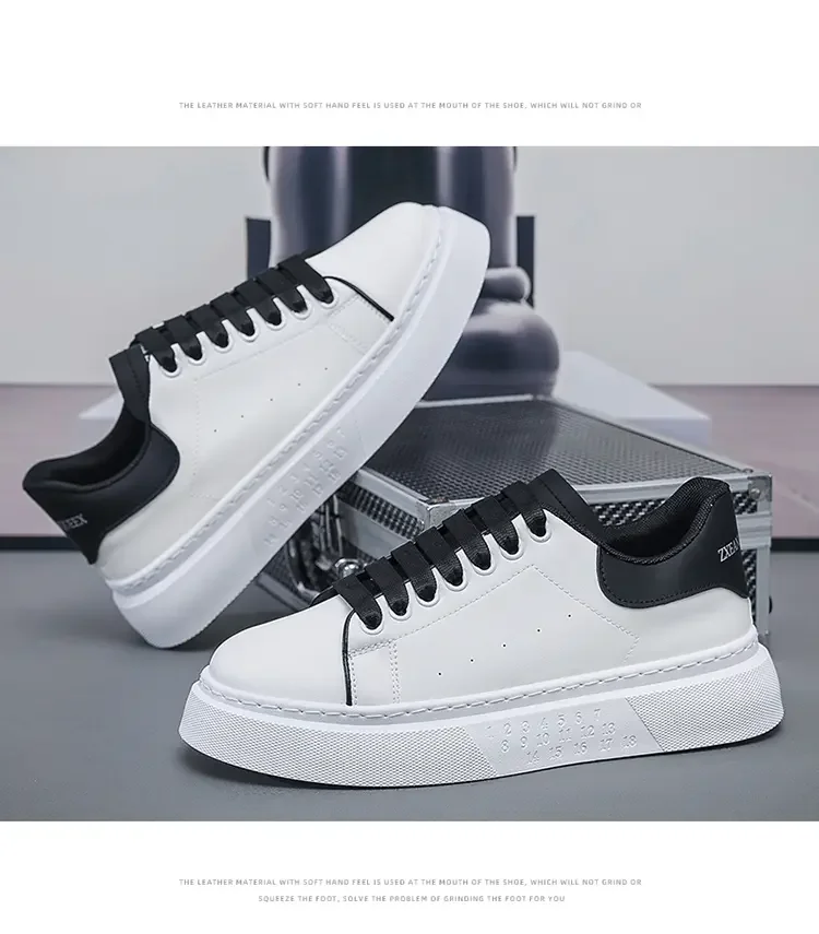 New Men's Sneakers Fashion Trend Woman Casual Shoes Thick Soled Increased Comfort Soft Soled Running Shoes Zapatos Para Hombres