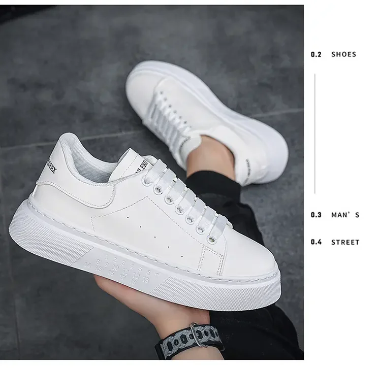 New Men's Sneakers Fashion Trend Woman Casual Shoes Thick Soled Increased Comfort Soft Soled Running Shoes Zapatos Para Hombres
