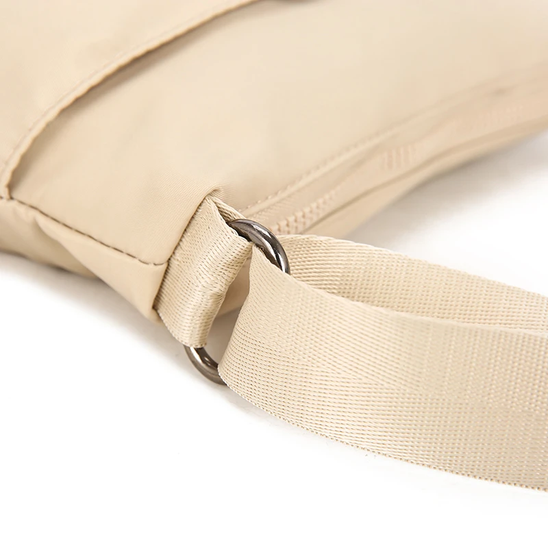 Women's Crossbody Bag Lightweight Waterproof Nylon Minimalist Multi-Pocket Shoulder Purse for Travel Daily Commute Ins Style