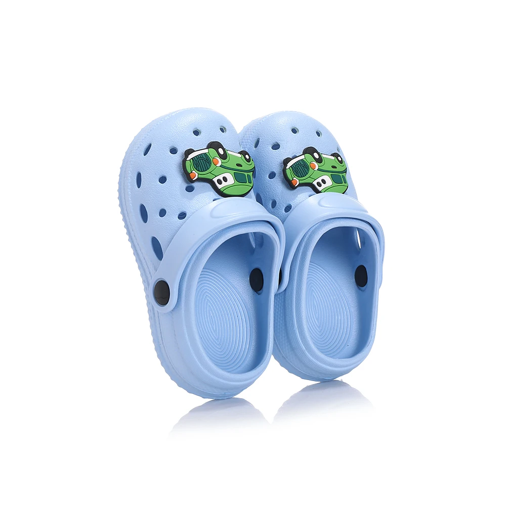 Summer Children's Slippers Cute Cartoon Sandals Newborn Infant Indoor Bath Anti-slip Shoes Baby Boy Beach Sandals