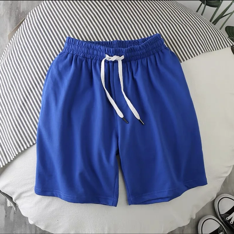 Men's Summer Fifth Pants Beach Shorts Casual Running Sports Shorts Straight 5-Point Pants