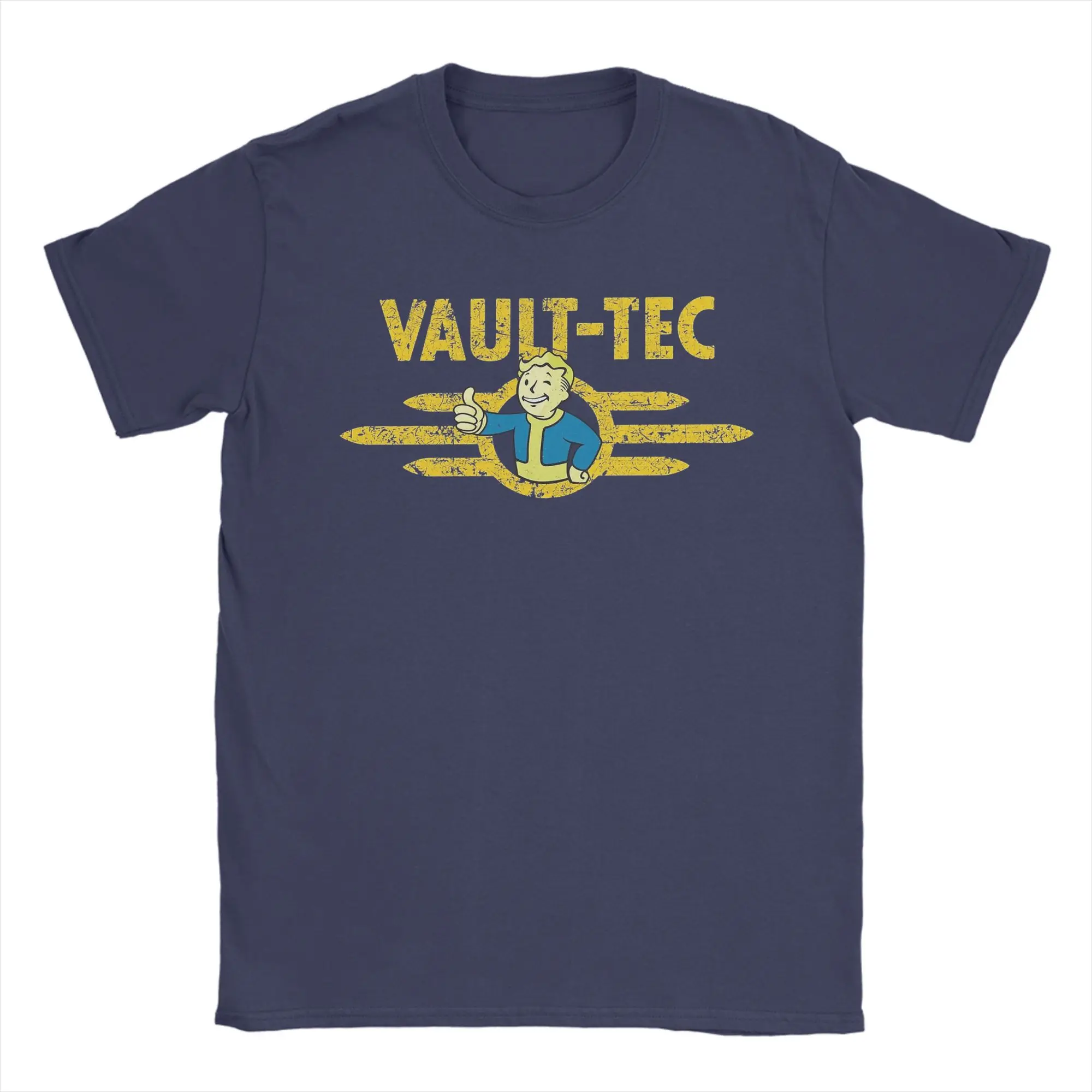 2026 New Model Tek Wear Abrasion-Resistant Denim High-Quality Casual Printed Men's T-Shirt