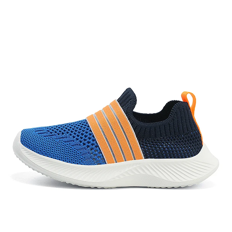 Summer Kids Shoes Boys Running Sport Shoes Children Socks Sneakers Girls Breathable Mesh School Shoe Soft Sole Casual Walking